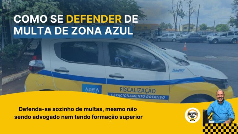 RECURSO PARA MULTAS EM ZONA AZUL