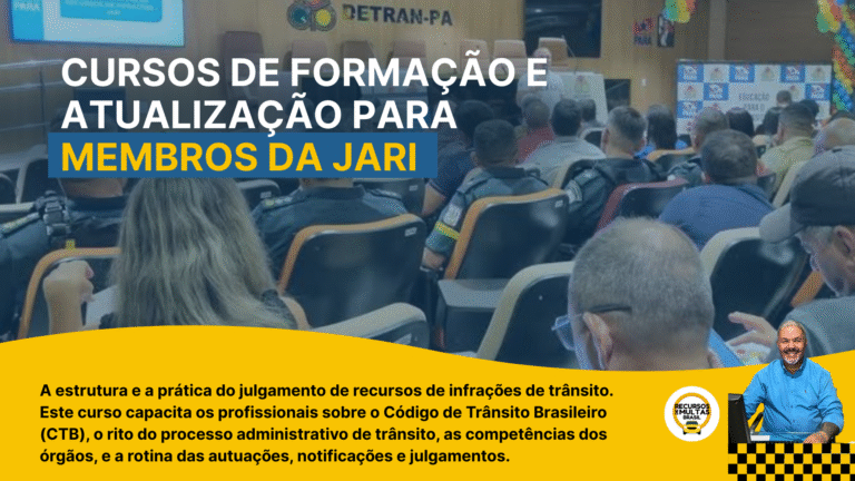 CURSO DE FORMAÇÃO E ATUALIZAÇÃO PARA MEMBROS DA JARI