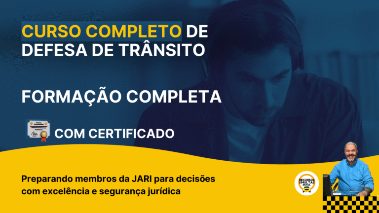 CURSO COMPLETO DE DEFESA DE TRÂNSITO