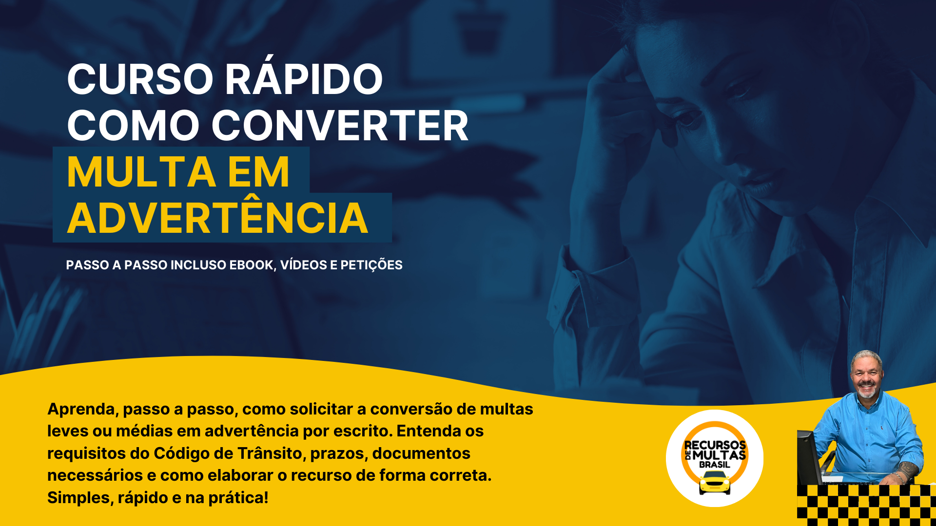 RECURSO PARA CONVERSÃO DE MULTA EM ADVERTÊNCIA