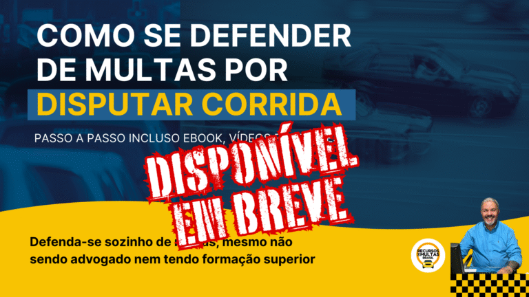 CURSO DE RECURSO DE MULTA POR DISPUTAR CORRIDA